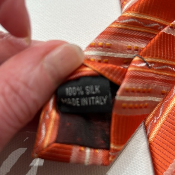 Blazer Made in Italy Men's 100% Silk Classic Tie - Picture 6 of 8